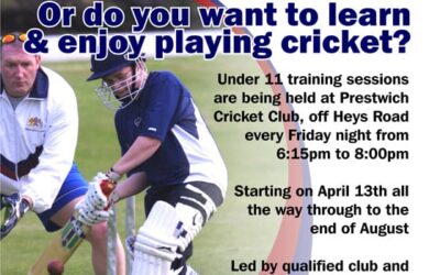 UNDER 11 CRICKET TRAINING SESSIONS