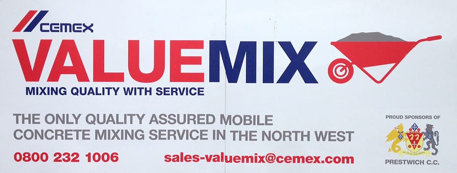 NEW PARTNERSHIP WITH CEMEX UK