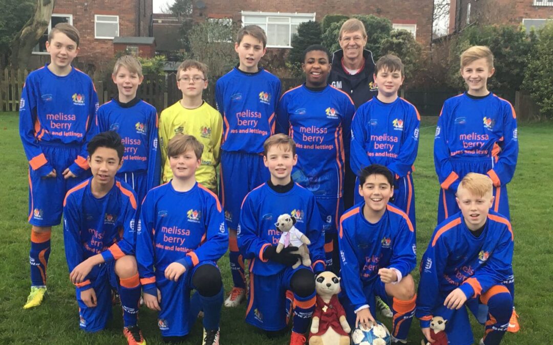 New kit for Prestwich U13 Meerkats