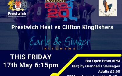 T20 CRICKET AT PCC THIS FRIDAY