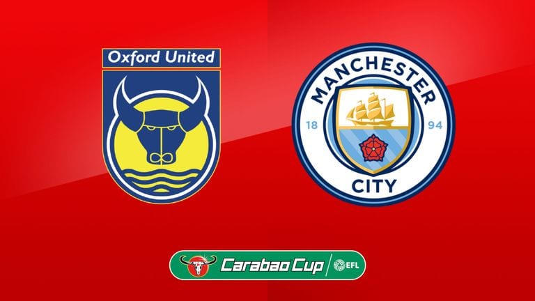 OXFORD V MAN CITY AT THE CLUB TONIGHT –  £2.50 A PINT